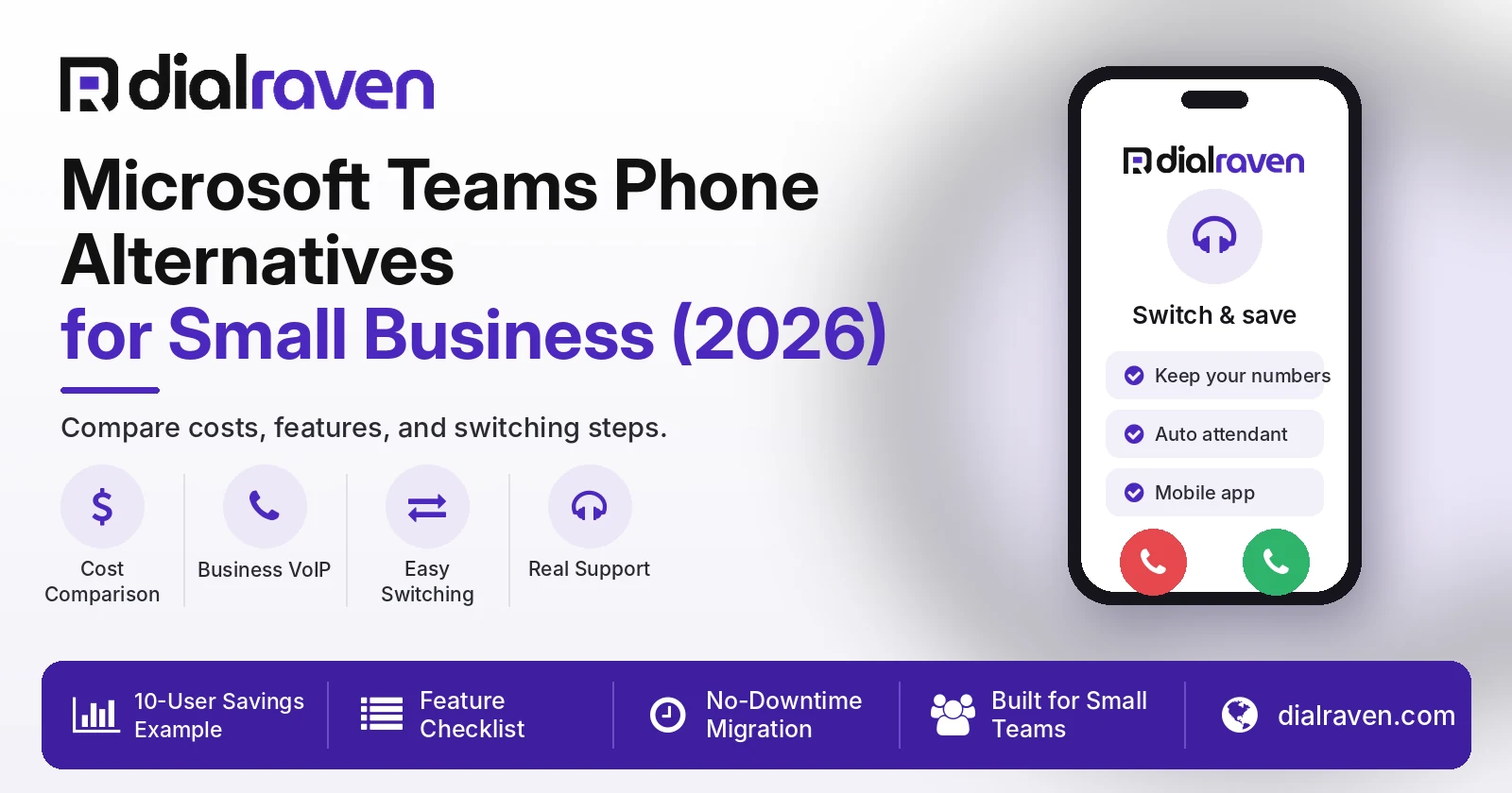 Microsoft Teams Phone Alternatives for Small Business (2026)