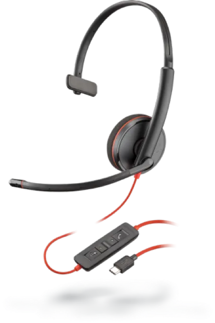 HP Poly Blackwire C3210 Corded UC Mono (USB C)