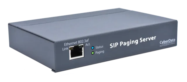CyberData 011146 SIP Paging Server w/ Bell Scheduler