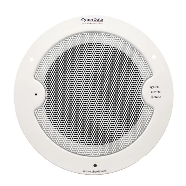 CyberData 011394 SIP Speaker RAL 9003 Signal White