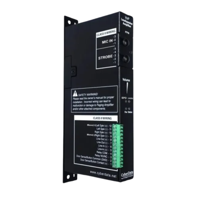 CyberData 011403 InformaCast Enabled Paging Amplifier