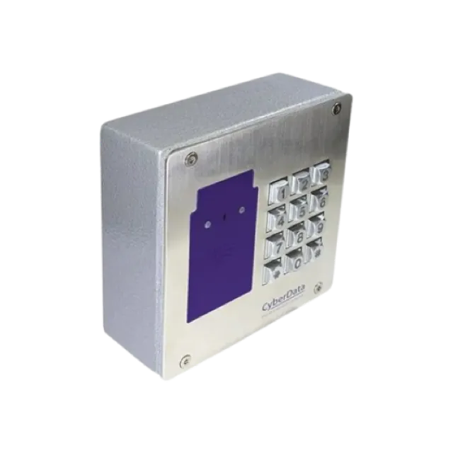CyberData 011426 RFID/Keypad Secure Access Control Endpoint