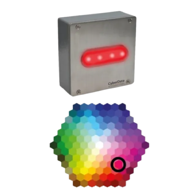 CyberData 011479 SIP Outdoor RGB (Multi Color) Strobe