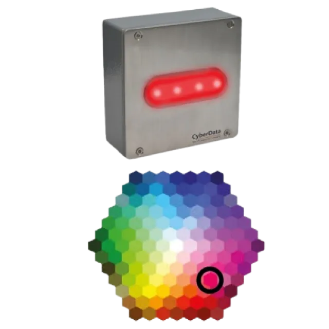 CyberData 011489 InformaCast Enabled Outdoor RGB (Multi color) Strobe
