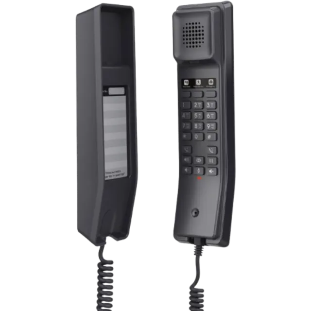Grandstream GHP611 Compact Hotel Phone (Black)