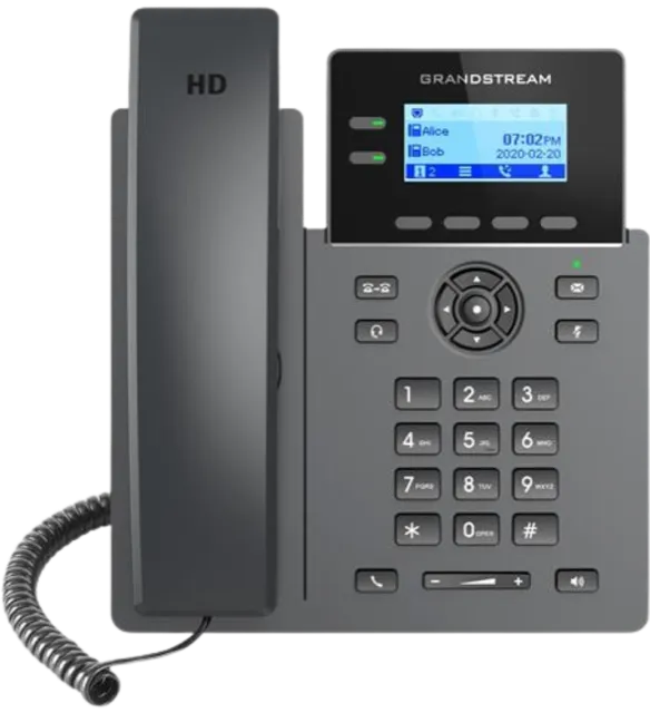 Grandstream GRP2602W 2 Line Essential IP Phone w/ WiFi