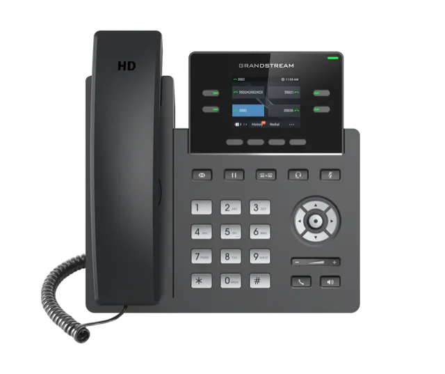 Grandstream GRP2612P 2 Line Carrier Grade IP PoE Phone