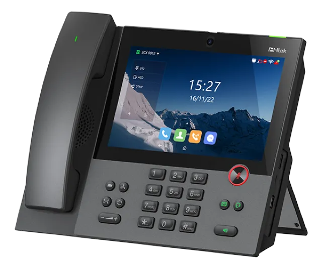 Htek UCV50PRO Cordless Handset Video IP Phone w/ Camera (BRANDABLE ONE LOGO PER ORDER)