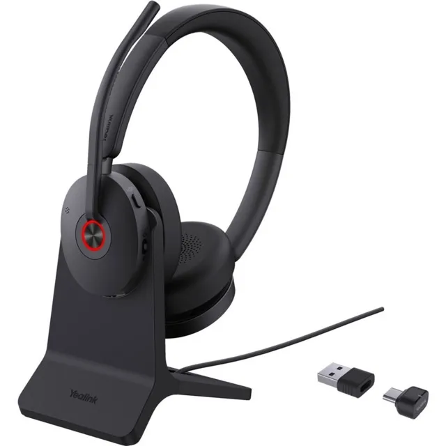 Yealink BH74 Bluetooth Dual Headset w/ Stand (Team Certified)