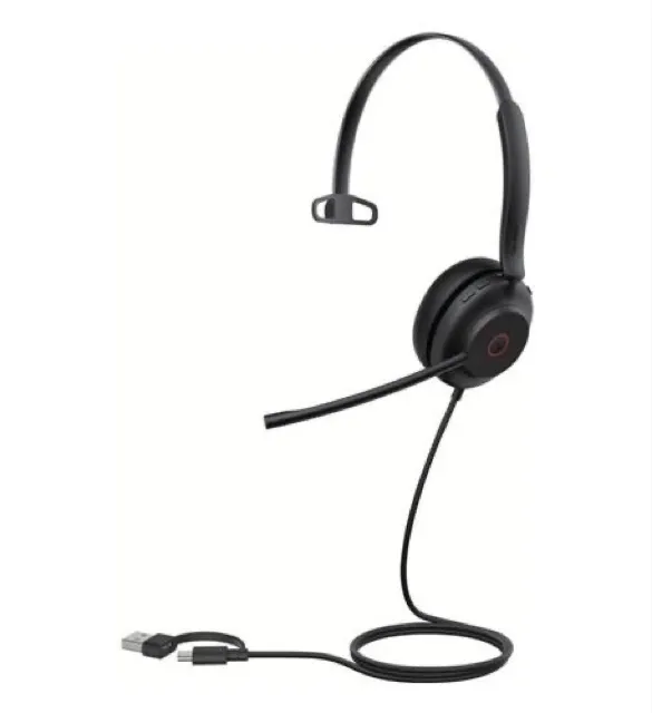 Yealink UH35 Mono Wired Headset USB A & C (Teams Certified)