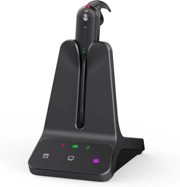Yealink WH63 E2 Convertible DECT Wireless Headset (Teams Certified)