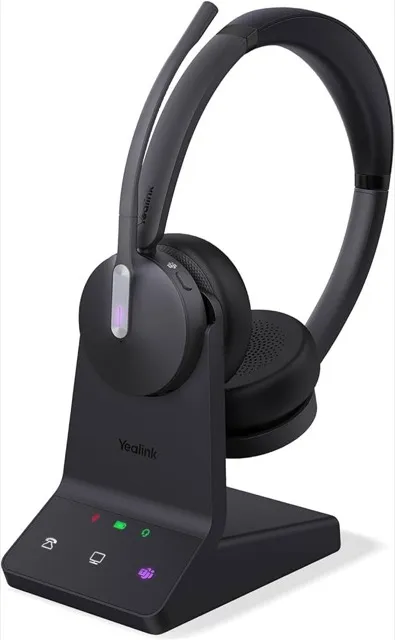 Yealink WH64 Teams DECT and Bluetooth Hybrid Dual Wireless Headset