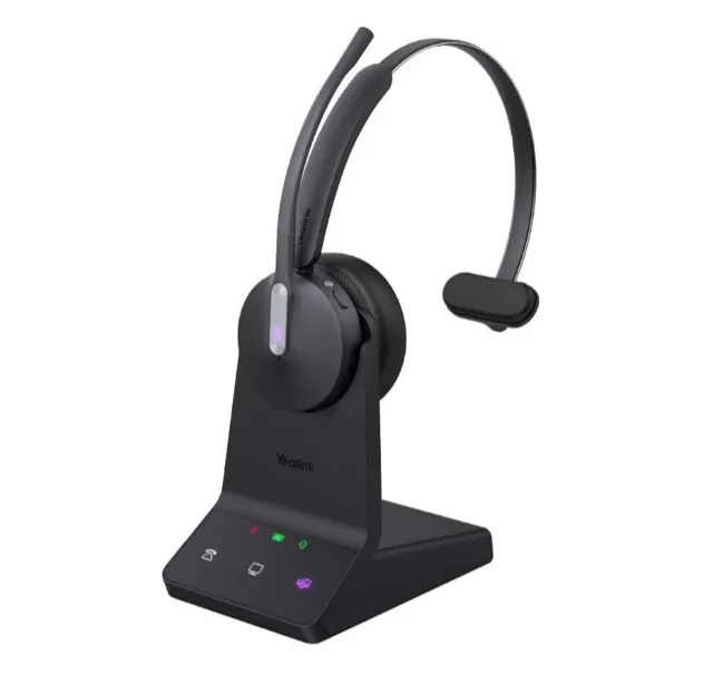 Yealink WH64 Teams DECT and Bluetooth Hybrid Mono Wireless Headset