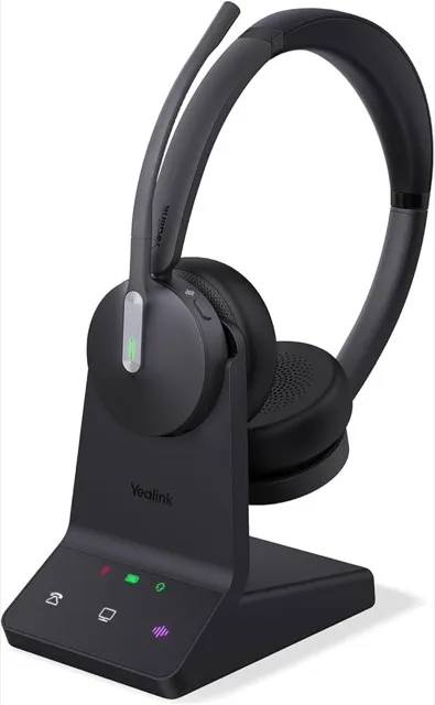 Yealink WH64 UC DECT and Bluetooth Hybrid Dual Wireless Headset